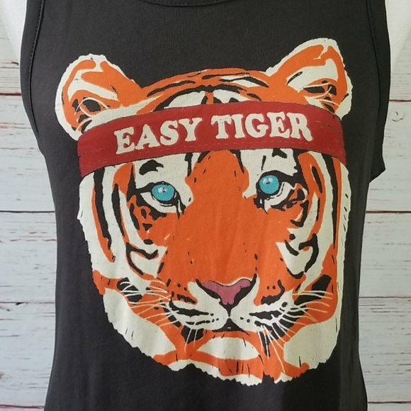CHASER // ltd ed easy tiger sleeveless super soft vintage feel tee tshirt - Picture 10 of 16
